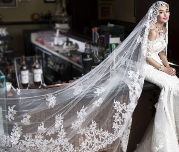new vintage soft tulle 1t applique edge without comb appliques lvory white wedding veil cathedral bridal veils 3m length, Black
new vintage soft tulle 1t applique edge without comb appliques lvory white wedding veil cathedral bridal veils 3m length, Black