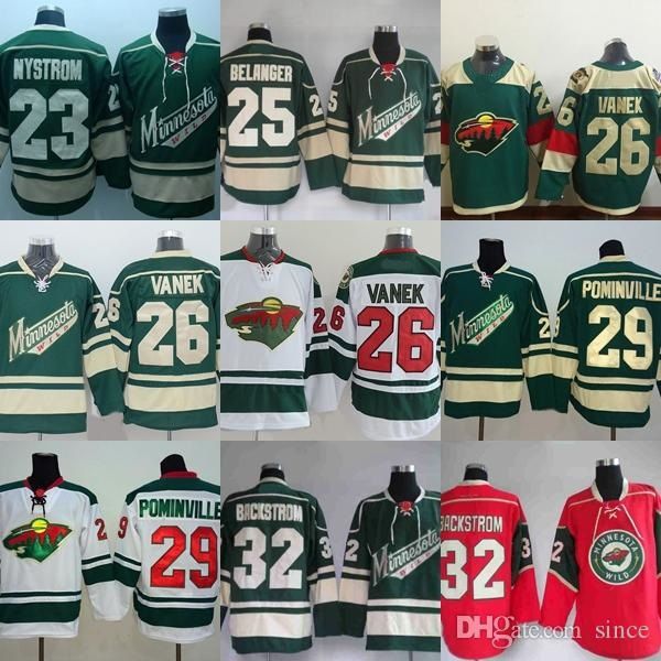 factory outlet men's minnesota wild #23 nystrom #26 vanek #29 jason pominville #32 backstrom green red white ice hockey jerseys, Black;red
factory outlet men's minnesota wild #23 nystrom #26 vanek #29 jason pominville #32 backstrom green red white ice hockey jerseys, Black;red