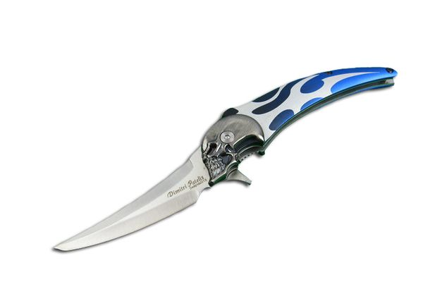 Camping Knife Skull 231 Folding Knife EDC Pocket Knife 5CR15MOV Blade 57HRC Aviation Aluminum Handle Outdoor Gear Cutting Tools F577L
Camping Knife Skull 231 Folding Knife EDC Pocket Knife 5CR15MOV Blade 57HRC Aviation Aluminum Handle Outdoor Gear Cutting Tools F577L