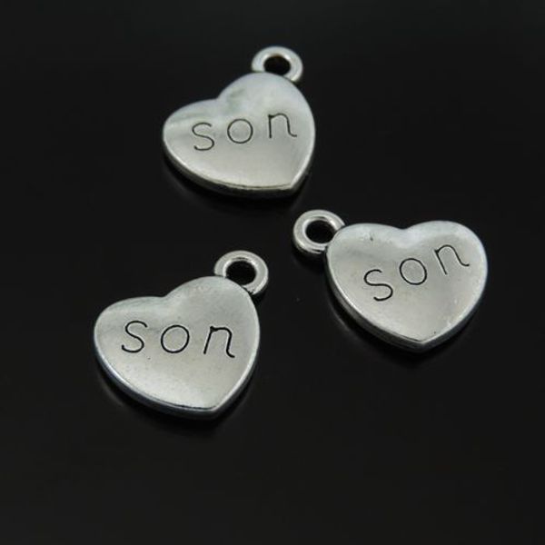 graceangie 15pc antiqued silver alloy heat with words son charms pendant 39463 jewelry making, Bronze;silver
graceangie 15pc antiqued silver alloy heat with words son charms pendant 39463 jewelry making, Bronze;silver