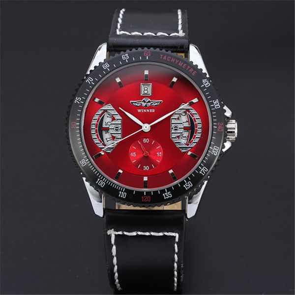 steel winner leather for stainless luxury skeleton watches men wind mechanical band wrist hand mechanical fashion watches+box firem, Slivery;brown
steel winner leather for stainless luxury skeleton watches men wind mechanical band wrist hand mechanical fashion watches+box firem, Slivery;brown