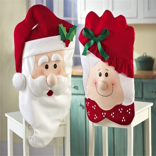 dhl - mr & mrs santa claus dining chair covers father christmas decorations xmas festive decorating party - ing
dhl - mr & mrs santa claus dining chair covers father christmas decorations xmas festive decorating party - ing