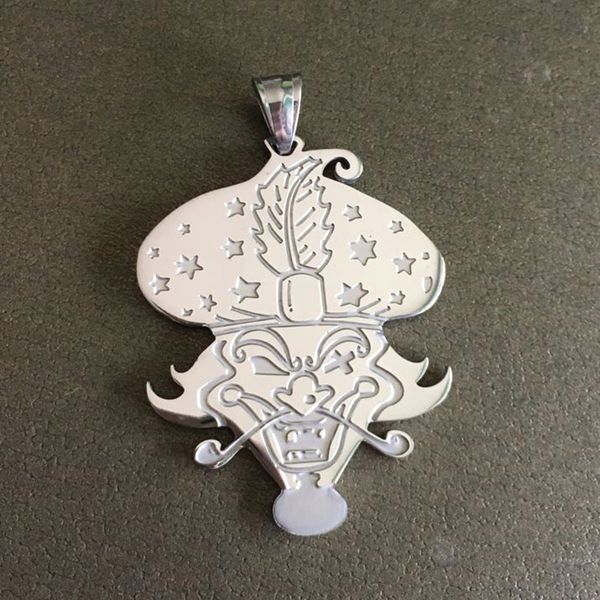 music charm icp insane clown posse psychopathic records necklace stainless steel pendant, Silver
music charm icp insane clown posse psychopathic records necklace stainless steel pendant, Silver