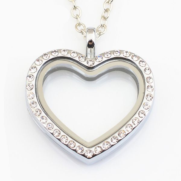 10pc heart locket necklace jewelry magnetic floating heart locket pendant gla living cry tal locket with chain
10pc heart locket necklace jewelry magnetic floating heart locket pendant gla living cry tal locket with chain