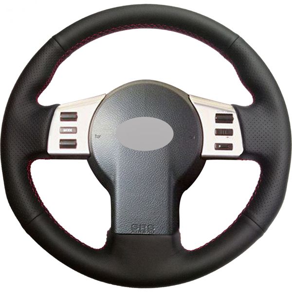 black leather hand-stitched car steering wheel cover for infiniti fx fx35 fx45 2003-2007 nissan 350z 2003-2006
black leather hand-stitched car steering wheel cover for infiniti fx fx35 fx45 2003-2007 nissan 350z 2003-2006