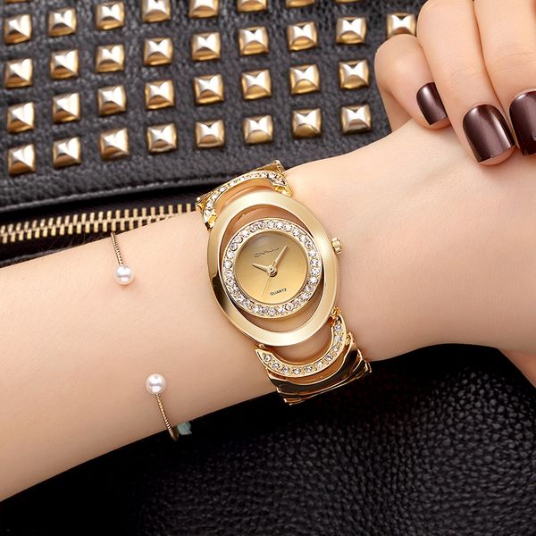 wholesale-crrju luxury women watch famous brands gold fashion design bracelet watches ladies women wrist watches relogio femininos, Slivery;brown
wholesale-crrju luxury women watch famous brands gold fashion design bracelet watches ladies women wrist watches relogio femininos, Slivery;brown