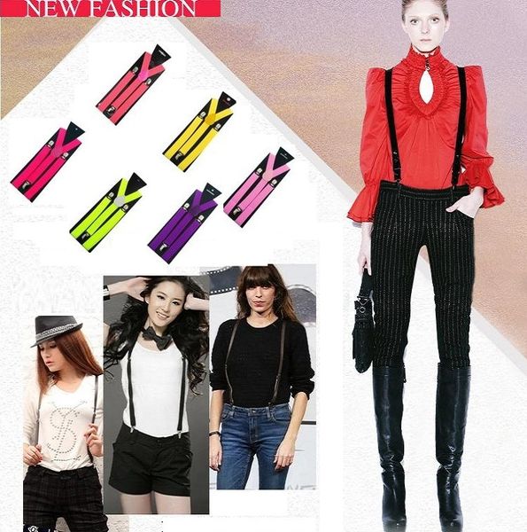 100 pcs/lot clip on adjustable braces candy pants y-back elastic suspender braces 1901, Black;white
100 pcs/lot clip on adjustable braces candy pants y-back elastic suspender braces 1901, Black;white