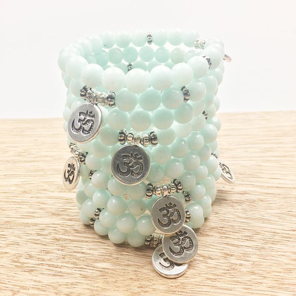 sn1030 fashion aquamarine om bracelet power beads blue bracelet fashion yoga bracelet wholesale gift for him, Black
sn1030 fashion aquamarine om bracelet power beads blue bracelet fashion yoga bracelet wholesale gift for him, Black