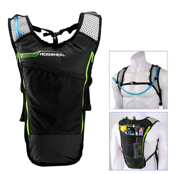 roswheel 5l hydration storage backpack with 2l water bag for camping cycling hiking outdoor essentials
roswheel 5l hydration storage backpack with 2l water bag for camping cycling hiking outdoor essentials