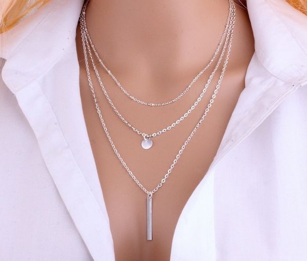 trendy necklace for women long y bar coin charm necklace simple multilayer minimalist sequins chain for girls(gold, silver, Golden;silver
trendy necklace for women long y bar coin charm necklace simple multilayer minimalist sequins chain for girls(gold, silver, Golden;silver