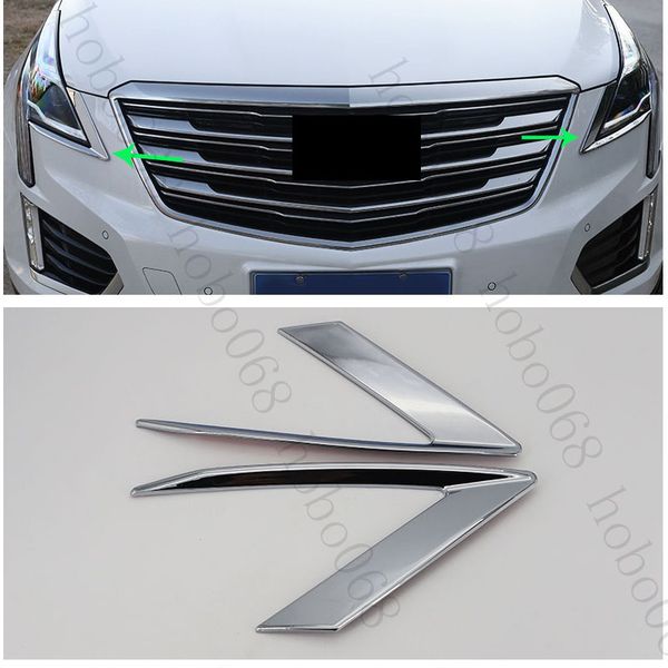 1set car auto abs front eyebrow lights cover trim decorative frames for cadillac xt5 2016 diy
1set car auto abs front eyebrow lights cover trim decorative frames for cadillac xt5 2016 diy