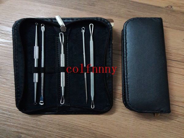 new arrival 5pcs face care stainless steel skin remover kit blackhead blemish acne pimple extractor tool skin care cleanser
new arrival 5pcs face care stainless steel skin remover kit blackhead blemish acne pimple extractor tool skin care cleanser