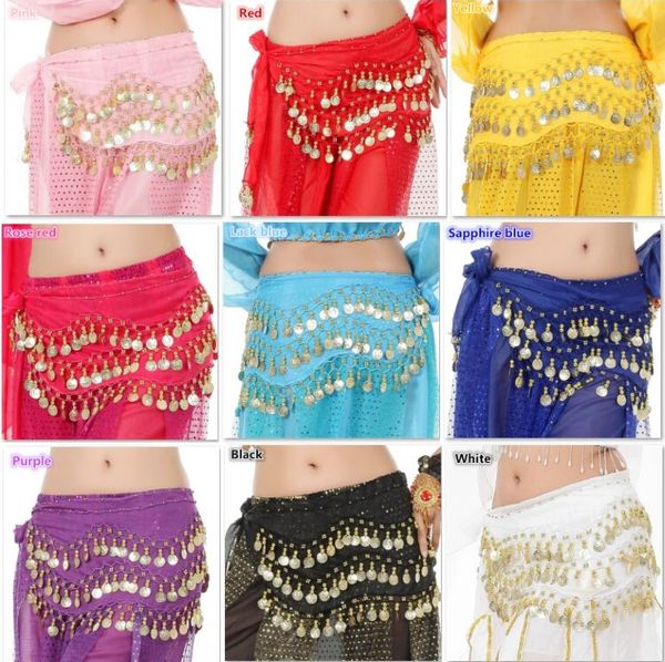 100pcs dhgate vip seller 13 colors 3 rows 128 gold coins belly egypt dance hip skirts scarf wrap belt costume 2891, Black;red
100pcs dhgate vip seller 13 colors 3 rows 128 gold coins belly egypt dance hip skirts scarf wrap belt costume 2891, Black;red