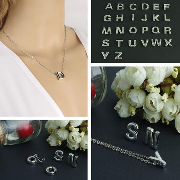 diy alphabet necklace with a-z pendant, letters, simple style, gold and silver color, and high quality
diy alphabet necklace with a-z pendant, letters, simple style, gold and silver color, and high quality