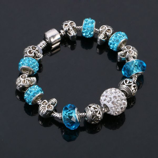 fine natural stone bracelet crystal bead bangle bracelets retro alloy skull head vintage rhinestone ball jewelry 9 colors dhl shipping, Black
fine natural stone bracelet crystal bead bangle bracelets retro alloy skull head vintage rhinestone ball jewelry 9 colors dhl shipping, Black