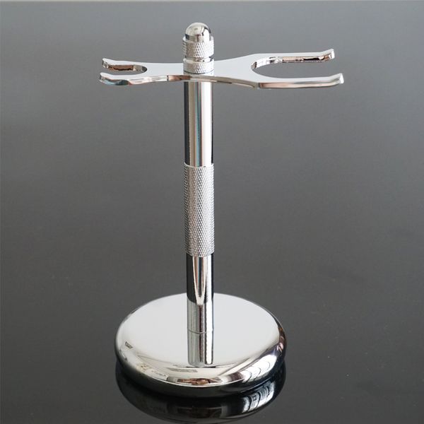 

Deluxe Chrome Razor and Brush Stand Wholesale supplier Safety Razor Stand. This Will Prolong The Life Of Your Shaving Brush Dropshipping