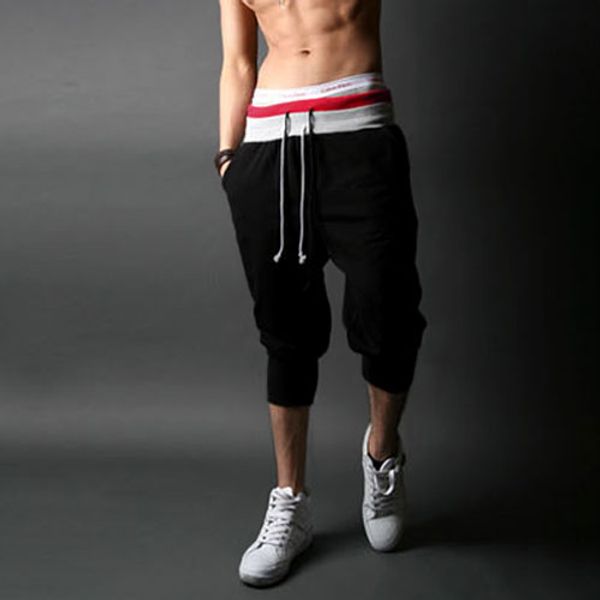 wholesale-2016 new casual harem shorts sport running shorts men summer surf beach basketball shorts gym masculina loose trousers w3, White;black
wholesale-2016 new casual harem shorts sport running shorts men summer surf beach basketball shorts gym masculina loose trousers w3, White;black