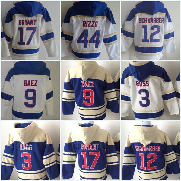 Mens Newest 17 KrisBryant 9 Javier Baez 44 AnthonyRizzo 3 David Ross 12 Kyle Schwarber Hooded Sweater Baseball Jersey All Stitched
Mens Newest 17 KrisBryant 9 Javier Baez 44 AnthonyRizzo 3 David Ross 12 Kyle Schwarber Hooded Sweater Baseball Jersey All Stitched