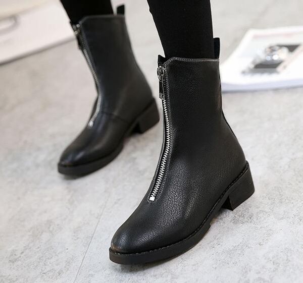 warm winter boots women genuine leather boots plus cotton lady boots thick wool warm cotton wool shoes for women, Black
warm winter boots women genuine leather boots plus cotton lady boots thick wool warm cotton wool shoes for women, Black