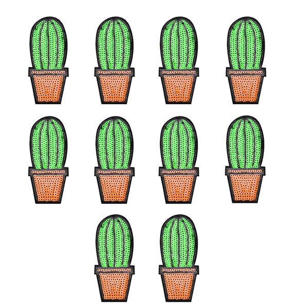 10pcs reversible sequin cactus patches for clothing applique iron patch accessories stickers on clothes iron on mouth patches for cloth diy, Black
10pcs reversible sequin cactus patches for clothing applique iron patch accessories stickers on clothes iron on mouth patches for cloth diy, Black