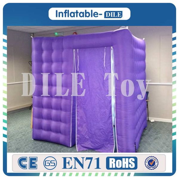 Portable Inflatable P Booth For Party And Wedding Backdrop Square Inflatable Led Cube P Booth For Sale