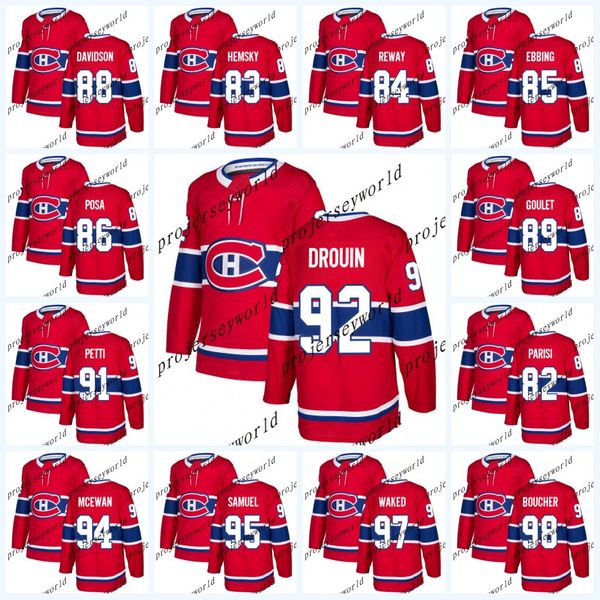 2017-2018 Season Montreal Canadiens Jerseysr 84 Martin Reway 85 Tomas Ebbing 86 Saverio Posa 89 Alexandre Goulet Hockey Jerseys
2017-2018 Season Montreal Canadiens Jerseysr 84 Martin Reway 85 Tomas Ebbing 86 Saverio Posa 89 Alexandre Goulet Hockey Jerseys