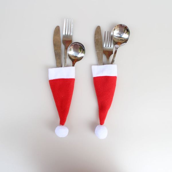 cute christmas decorative tableware knife fork set christmas hat storage tool christmas decoration supplies lovely 12*6cm 1pc
cute christmas decorative tableware knife fork set christmas hat storage tool christmas decoration supplies lovely 12*6cm 1pc
