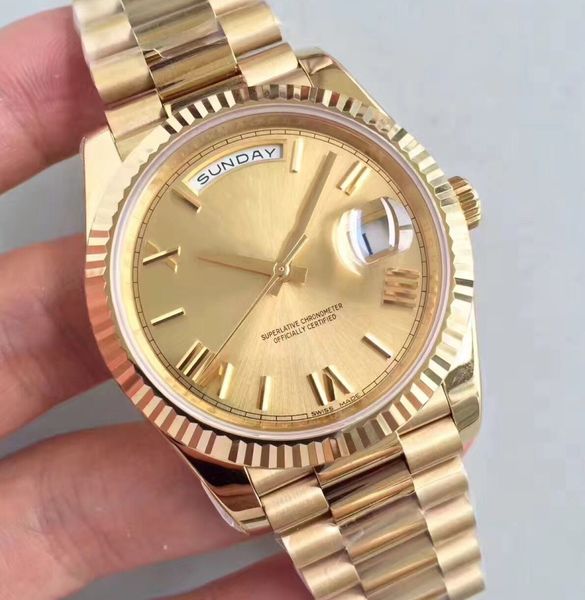 Luxury AAA Brand New 218238 Day Date II 18k Yellow Gold Mens Automatic Mechanical Watch Men's Sport Wrist Watches
Luxury AAA Brand New 218238 Day Date II 18k Yellow Gold Mens Automatic Mechanical Watch Men's Sport Wrist Watches