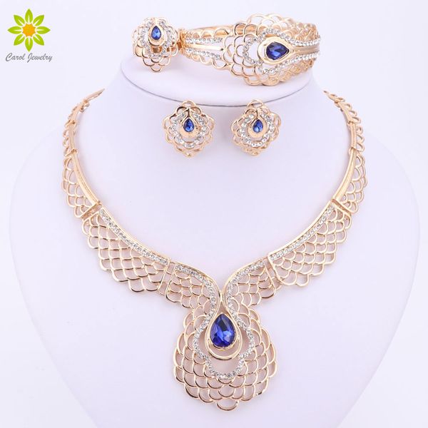 gold plated women jewelry sets fashion blue crystal&rhinestone wedding bridal nigerian african party necklace earings sets, Slivery;golden
gold plated women jewelry sets fashion blue crystal&rhinestone wedding bridal nigerian african party necklace earings sets, Slivery;golden