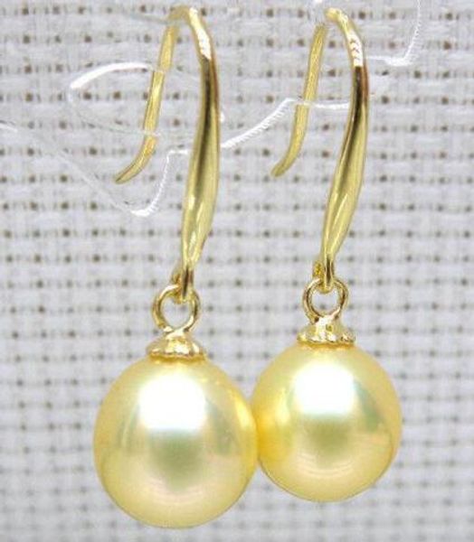 beautiful 9x12mm drop yellow south sea natural pearl dangle earring 14k gold, Golden
beautiful 9x12mm drop yellow south sea natural pearl dangle earring 14k gold, Golden