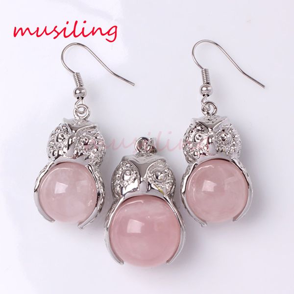 jewelry set pendant necklace earrings owl natural gem stone jewelry sets amethyst crystal opal etc accessories fashion charms amulet jewelry, Silver
jewelry set pendant necklace earrings owl natural gem stone jewelry sets amethyst crystal opal etc accessories fashion charms amulet jewelry, Silver