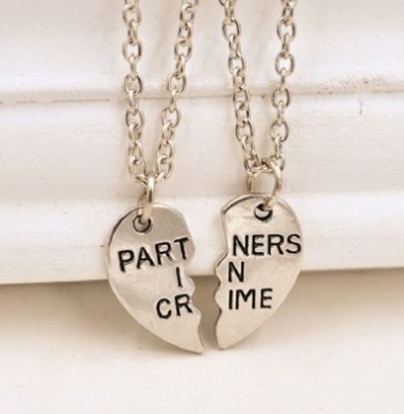 partners in crime joint necklace set silver gold plated heart pieces necklaces gift idea jewelry friends necklaces, Golden;silver
partners in crime joint necklace set silver gold plated heart pieces necklaces gift idea jewelry friends necklaces, Golden;silver
