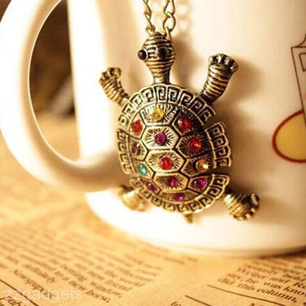 vogue girl's colorful tortoise animal sweater necklace jewelry pendants #r671, Silver
vogue girl's colorful tortoise animal sweater necklace jewelry pendants #r671, Silver