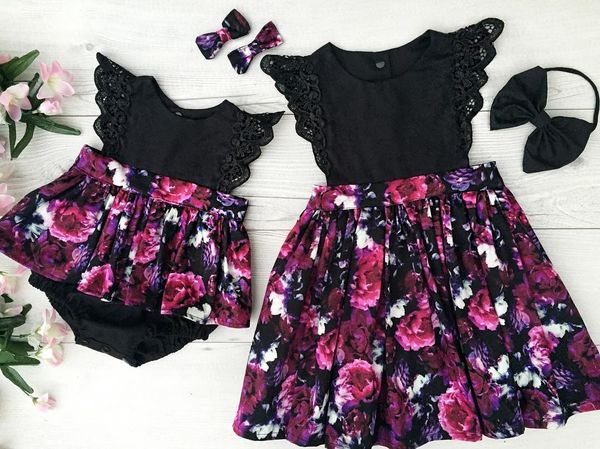 toddler clothing kids baby girl clothes sister matching clothes floral jumpsuit romper and big sister princess dress outfits set 0-7y, Blue
toddler clothing kids baby girl clothes sister matching clothes floral jumpsuit romper and big sister princess dress outfits set 0-7y, Blue
