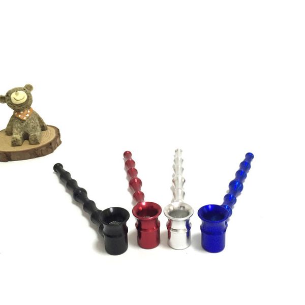 MINI Funky Metal Pipe Small portable metal aluminum pipe tobacco stems of bamboo leaves men smoke pipes
MINI Funky Metal Pipe Small portable metal aluminum pipe tobacco stems of bamboo leaves men smoke pipes