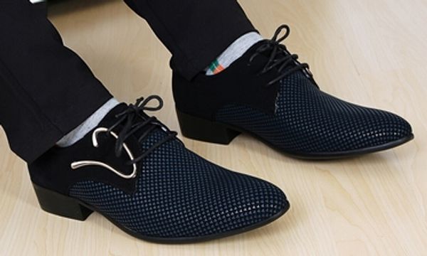 new spring men leather shoes fashion pointed toe men pu leather shoes male casual flat oxford shoes, Black
new spring men leather shoes fashion pointed toe men pu leather shoes male casual flat oxford shoes, Black