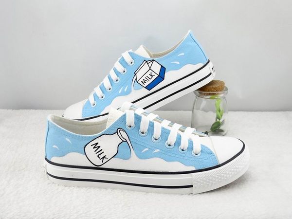 Ручная роспись Canvas Cartoon Shoes Унисекс Молоко Граффити Раскрашенные вручную Обувь Си
Ручная роспись Canvas Cartoon Shoes Унисекс Молоко Граффити Раскрашенные вручную Обувь Си