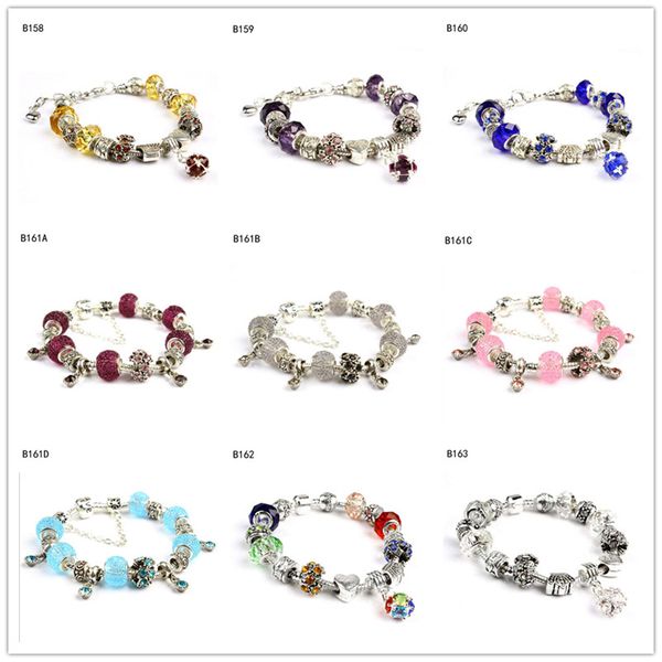 lettering crown tibetan silver glass beads charm bracelet,high grade women's diy european beads bracelet 6 pieces a lot mixed style gtp, Golden;silver
lettering crown tibetan silver glass beads charm bracelet,high grade women's diy european beads bracelet 6 pieces a lot mixed style gtp, Golden;silver