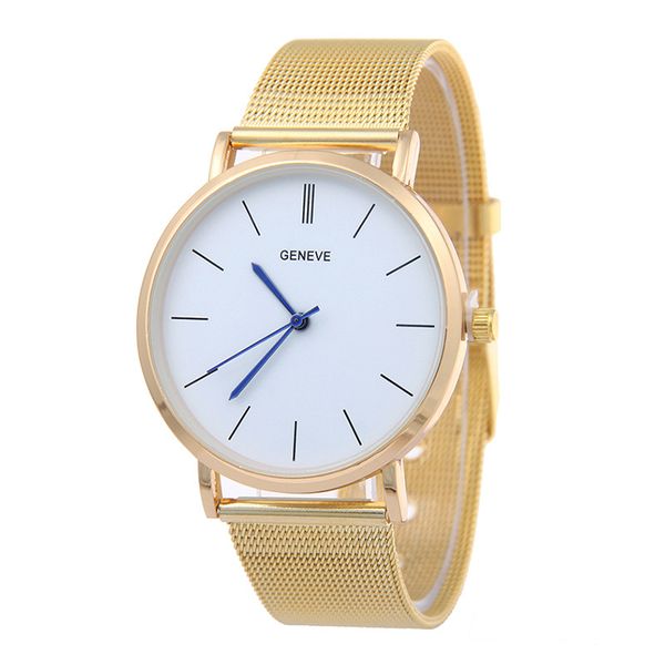new famous brand silver casual geneva quartz watch women mesh stainless steel dress women watches relogio feminino clock, Slivery;brown
new famous brand silver casual geneva quartz watch women mesh stainless steel dress women watches relogio feminino clock, Slivery;brown