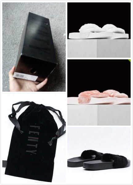 send with original boxes leadcat fenty fur slide rihanna shoes women slippers indoor sandals girls fashion scuffs pink black white dhl free
send with original boxes leadcat fenty fur slide rihanna shoes women slippers indoor sandals girls fashion scuffs pink black white dhl free