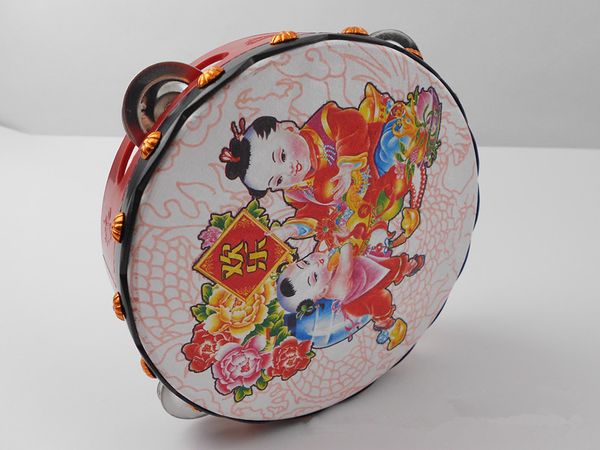 traditional chinese pattern children's hand drum tambourine toys kids musical instruments
traditional chinese pattern children's hand drum tambourine toys kids musical instruments