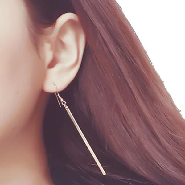 new women the cube earrings personality simple long alloy strips earrings for women jewelry, Golden
new women the cube earrings personality simple long alloy strips earrings for women jewelry, Golden