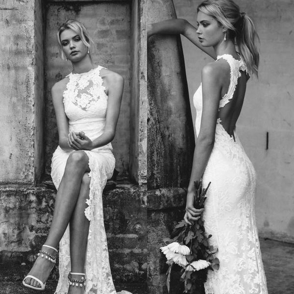 arabic 2017 white mermaid backless lace beach wedding dresses sheer halter keyhole back wedding gowns bride dresses vestido de noiva
arabic 2017 white mermaid backless lace beach wedding dresses sheer halter keyhole back wedding gowns bride dresses vestido de noiva
