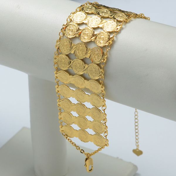 wholesale-19cm/2016 arab coin bracelet women/men 18k gold plated wide bangle bracelet,wholesale islam middle east jewelry africa/ethiopian, Black
wholesale-19cm/2016 arab coin bracelet women/men 18k gold plated wide bangle bracelet,wholesale islam middle east jewelry africa/ethiopian, Black