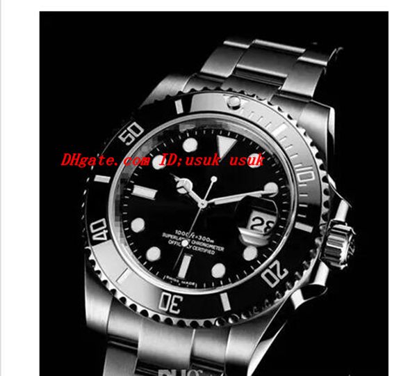 new fashion luxury 116610 mens watch automatic watches for men wristwatch ceramic bezel sapphire glass original clasp, Slivery;brown
new fashion luxury 116610 mens watch automatic watches for men wristwatch ceramic bezel sapphire glass original clasp, Slivery;brown