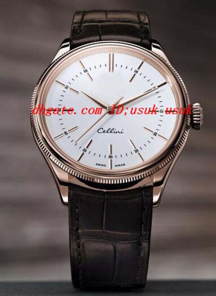 luxury wristwatch time 50505 auto 39mm rose gold white dial mens strap watch tang mechanical mens watches men's watch quality, Slivery;brown
luxury wristwatch time 50505 auto 39mm rose gold white dial mens strap watch tang mechanical mens watches men's watch quality, Slivery;brown