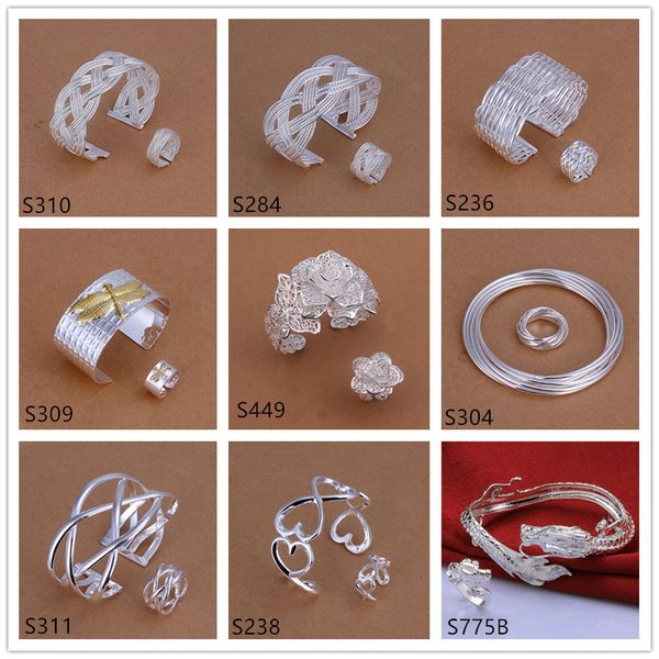 brand new mix style same price women's sterling silver jewelry sets,fashion 925 silver bracelet ring jewelry set gts43
brand new mix style same price women's sterling silver jewelry sets,fashion 925 silver bracelet ring jewelry set gts43