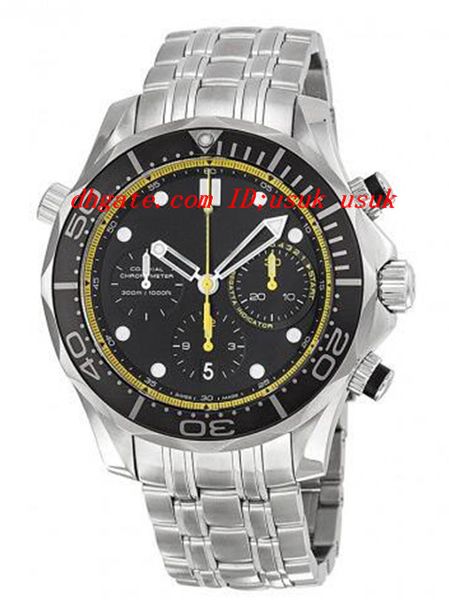luxury wristwatch fashion watch diver co-axial quartz movement chronograph black dial stainless steel men's watch 44mm mens watch watch, Slivery;brown
luxury wristwatch fashion watch diver co-axial quartz movement chronograph black dial stainless steel men's watch 44mm mens watch watch, Slivery;brown