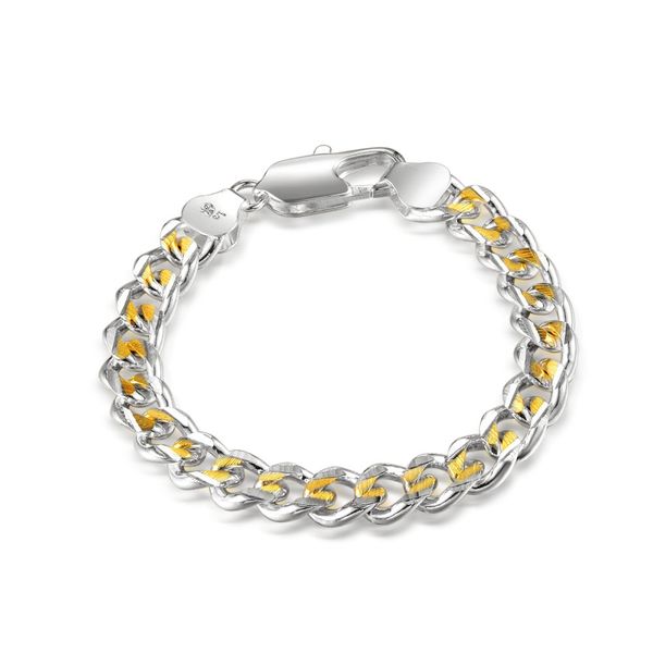 factory direct wholesale 925 sterling silver 10m long buckle color sideways fashion bracelet sterling silver bracelet, Black
factory direct wholesale 925 sterling silver 10m long buckle color sideways fashion bracelet sterling silver bracelet, Black