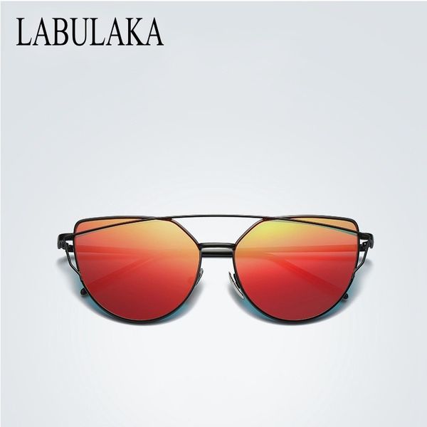 wholesale- cat eye sunglasses women brand designer reflective mirror metal sun glasses for women men twin-beams vintage eyeglasses goggles, White;black
wholesale- cat eye sunglasses women brand designer reflective mirror metal sun glasses for women men twin-beams vintage eyeglasses goggles, White;black